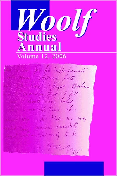 Woolf Studies Annual Volume 12