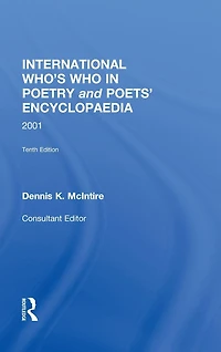 International Who's Who In Poetry and Poets' Encyclopaedia
