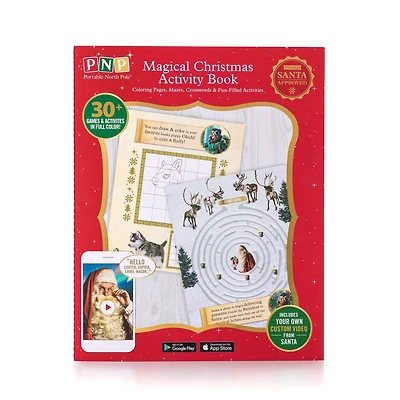Portable North Pole Activity Book