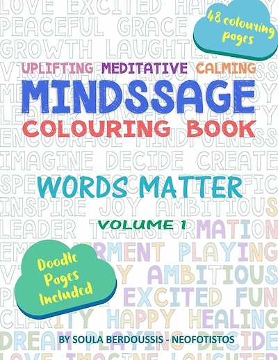 Mindssage Colouring Book: Words Matter