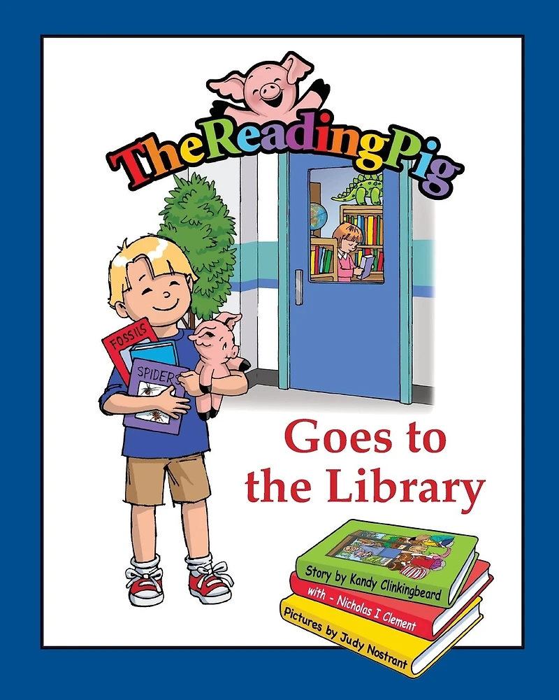 The Reading Pig Goes To The Library
