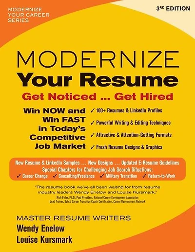 Modernize Your Resume: Get Noticed Hired