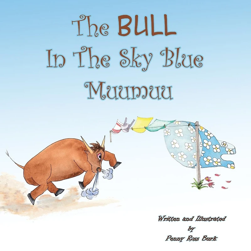 the Bull Sky Blue Muumuu