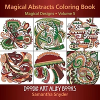 Magical Abstracts Coloring Book: Magical Designs