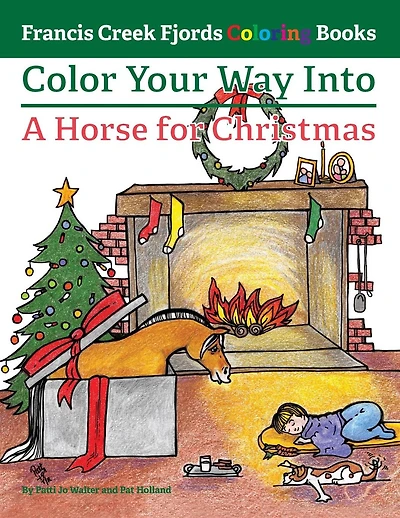 Color Your Way Into A Horse for Christmas