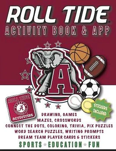 Roll Tide Activity Book and App