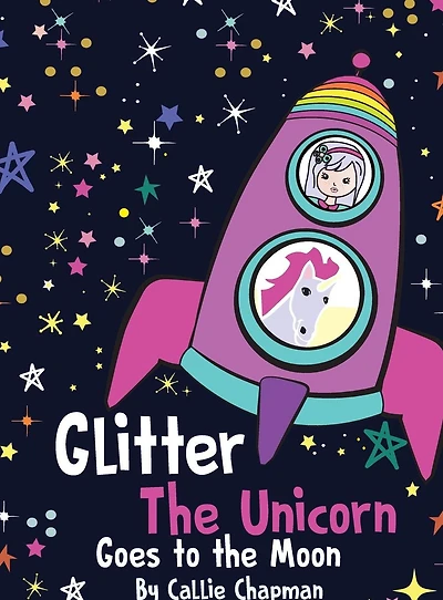 Glitter the Unicorn goes to the Moon