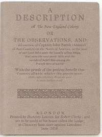 A Description of the New England Colony: Light Brown Lined Journal