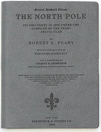 The North Pole: Dark Grey Lined Journal