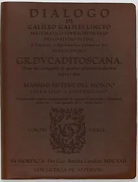 Dialogo by Galileo: Dark Brown Lined Journal