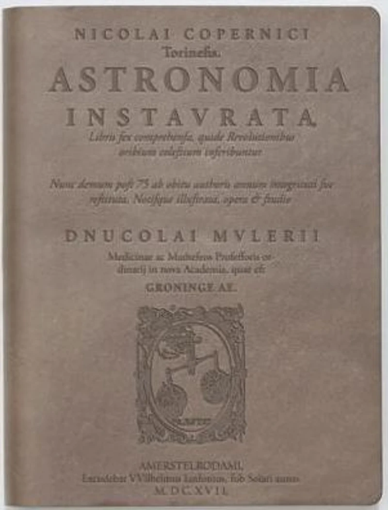 Astronomia by Nicolai Copernicus: Dove Lined Journal