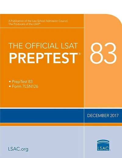 The Official LSAT PrepTest 83: December 2017 LSAT