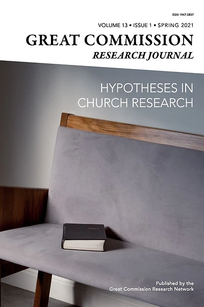 Great Commission Research Journal Spring 2021