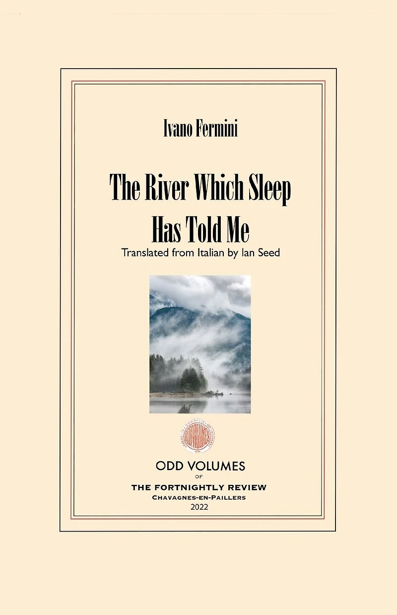 The River Which Sleep Has Told Me