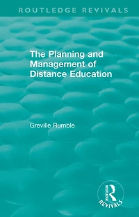 The Planning and Management of Distance Education