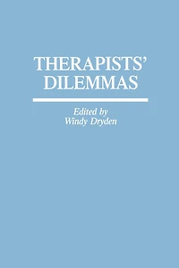 Therapists' Dilemmas