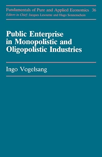 Public Enterprise Monopolistic and Oligopolistic Industries