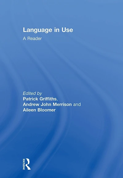 Language Use: A Reader