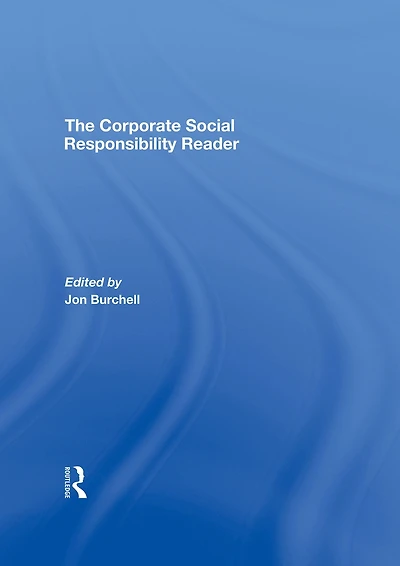 The Corporate Social Responsibility Reader