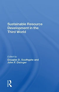 Sustainable Resource Development The Third World