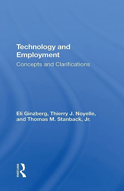 Technology And Employment: Concepts Clarifications