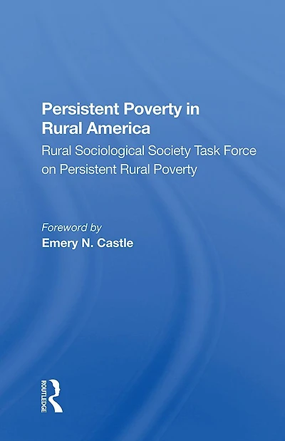 Persistent Poverty Rural America