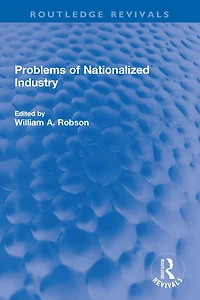 Problems of Nationalized Industry