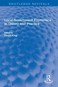 Local Government Economics Theory and Practice