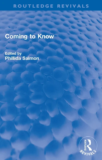 Coming to Know