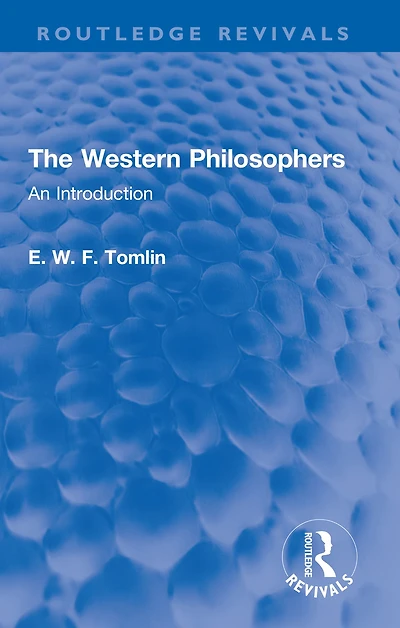 The Western Philosophers: An Introduction