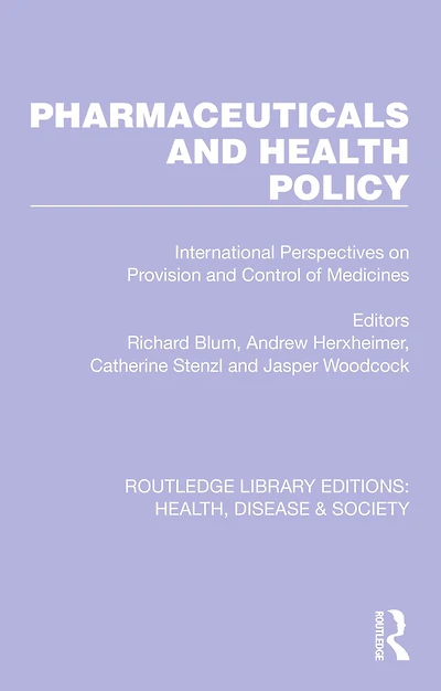 Pharmaceuticals and Health Policy: International Perspectives on Provision Control of Medicines