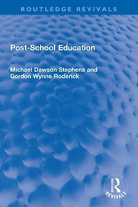 Post-School Education