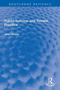 Public Schools and Private Practice
