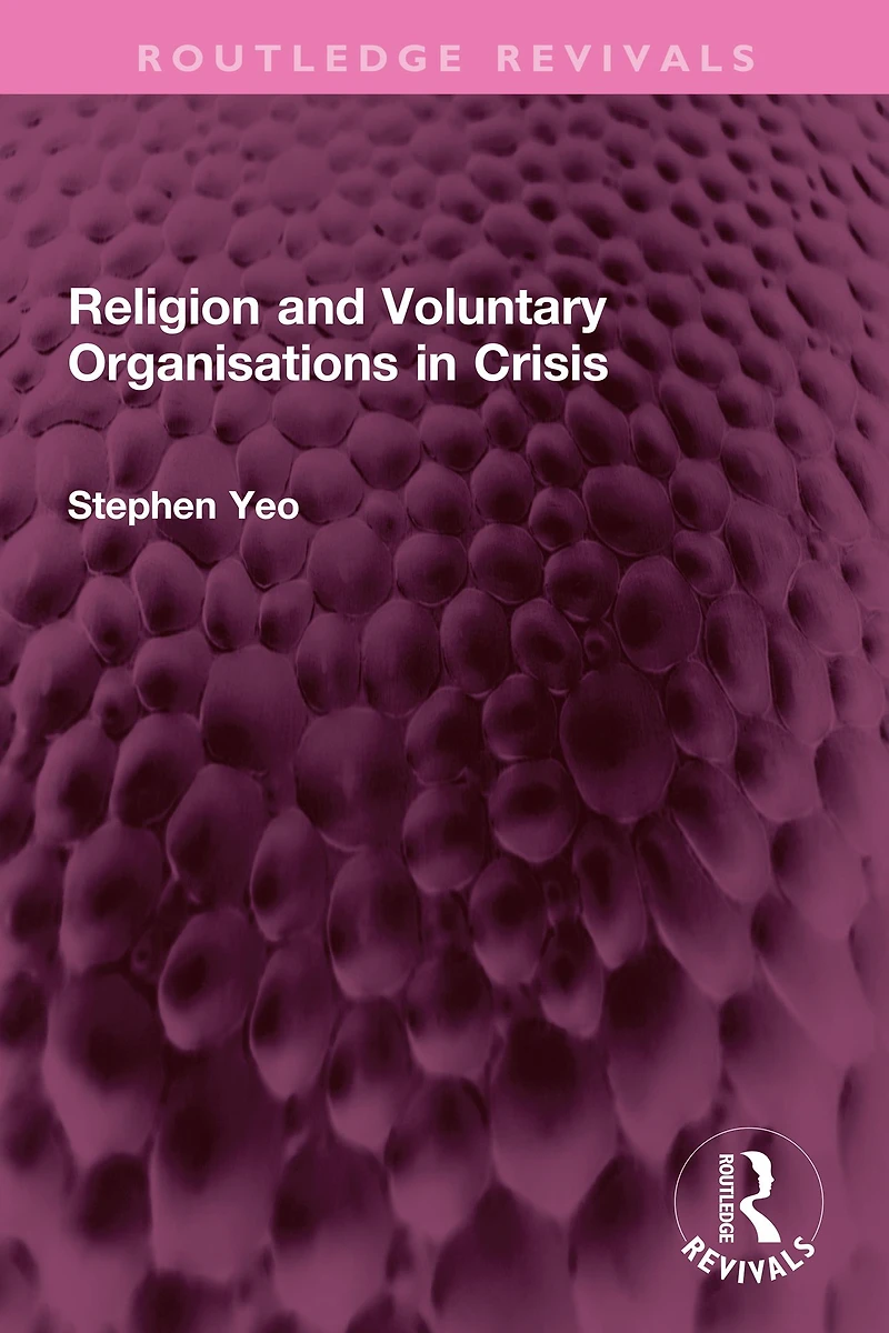 Religion and Voluntary Organisations Crisis