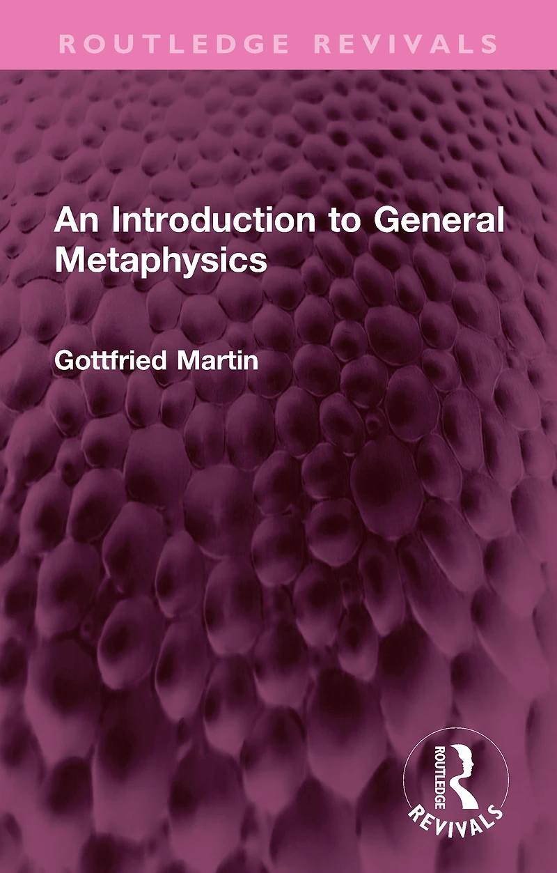 An Introduction to General Metaphysics