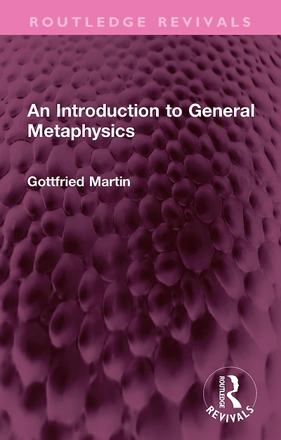 An Introduction to General Metaphysics
