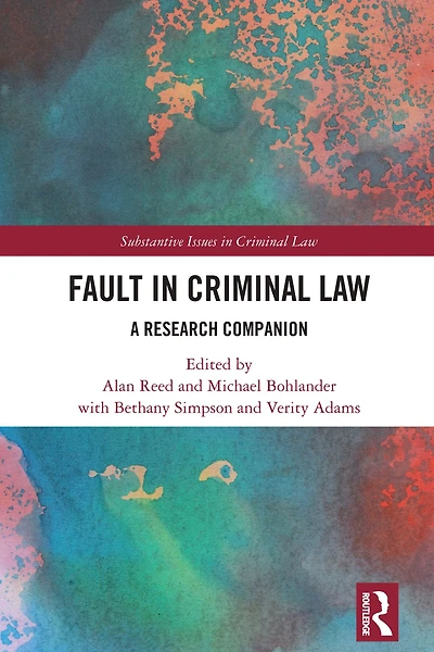 Fault Criminal Law: A Research Companion