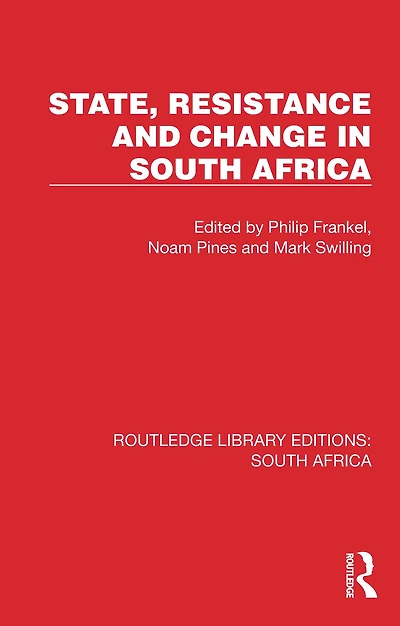 State, Resistance and Change South Africa