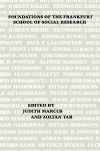 Foundations of the Frankfurt School Social Research