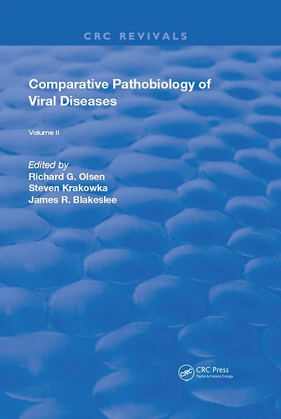 Comparitive Pathobiology of Viral Diseases: Volume 2