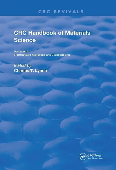 Handbook of Materials Science: Nonmetallic & Applications