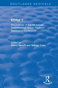 EDRA 1: Proceedings of the 1st Annual Environmental Design Research Association Conference