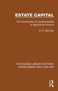 Estate Capital: The Contribution of Landownership to Agricultural Finance