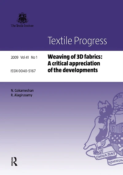 Weaving of 3D Fabrics: A Critical Appreciation the Developments