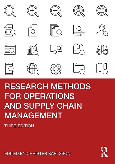 Research Methods for Operations and Supply Chain Management