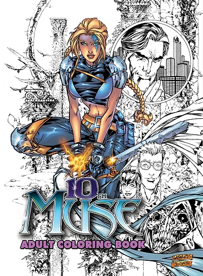 10th Muse: Adult Coloring Book