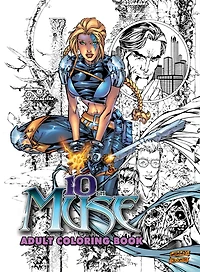 10th Muse: Adult Coloring Book