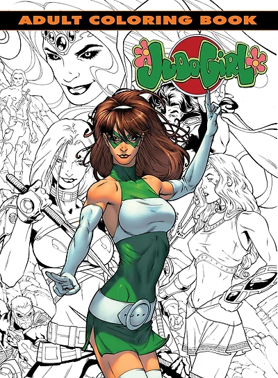 Judo Girl: Coloring Book