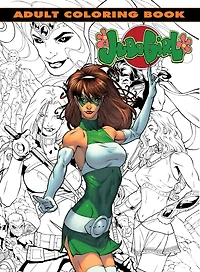 Judo Girl: Coloring Book