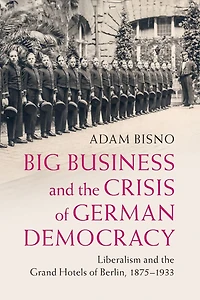 Big Business and the Crisis of German Democracy: Liberalism Grand Hotels Berlin, 1875-1933